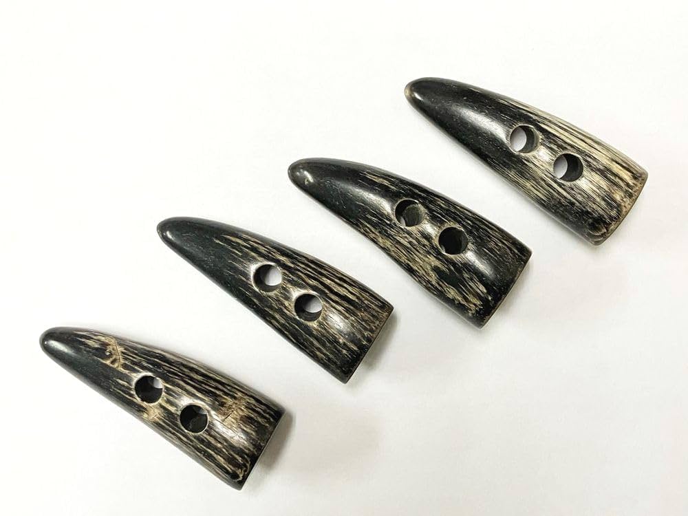 極美品 高級AKM メルトン ダッフルコート 肉厚 牛革 レザー 水牛トグル 極美品 高級AKM メルトン ダッフルコート 肉厚 牛革 レザー 水牛